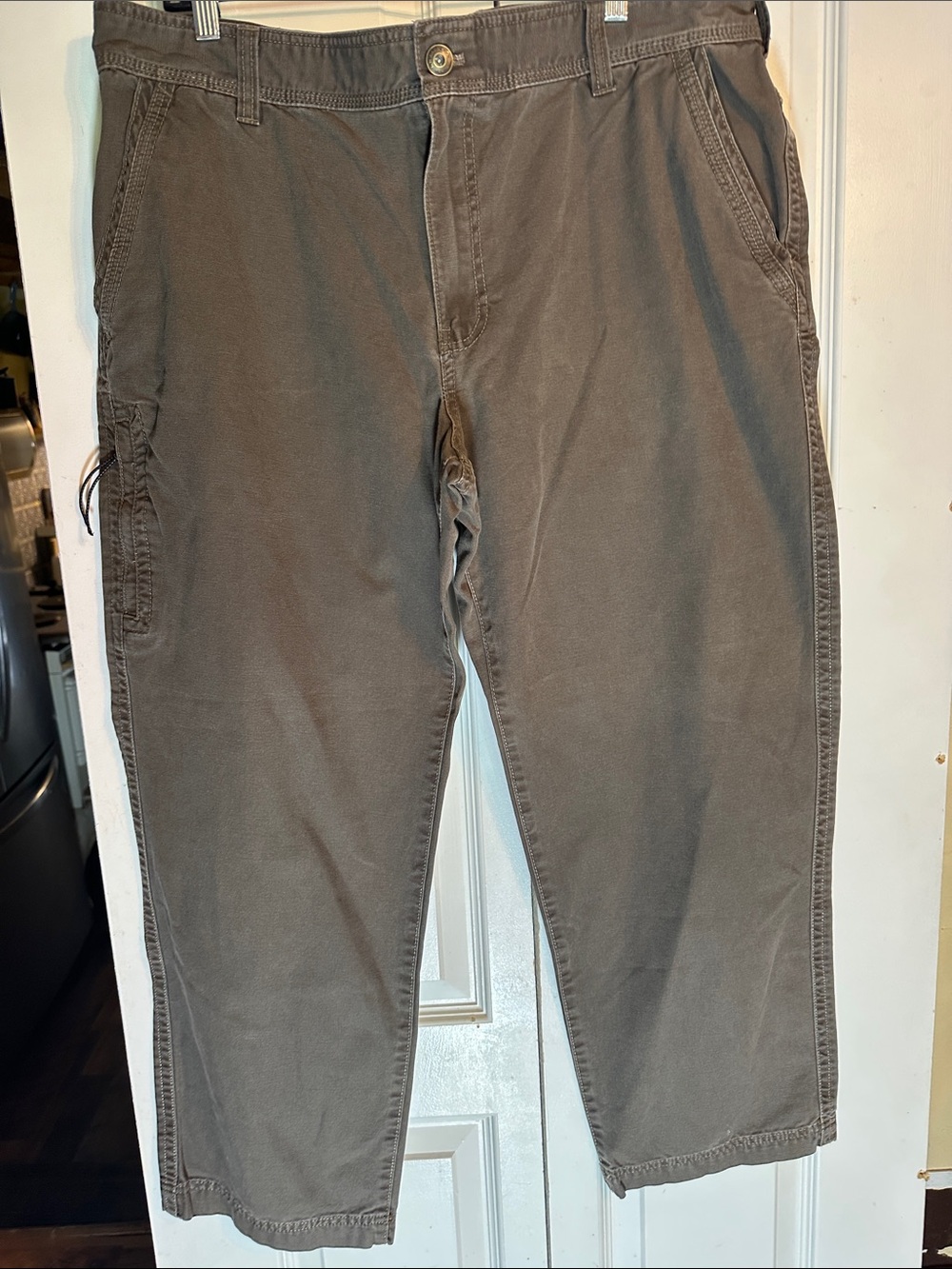 Bass Men's Cargo Pants in Olive Brown